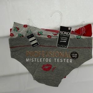 Xoxo intimates professional mistletoe tester xoxo size L